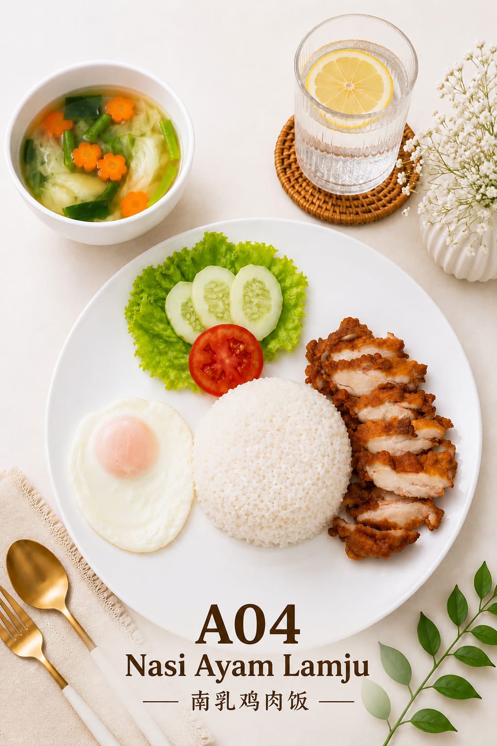 A04 Nasi Ayam Lamju